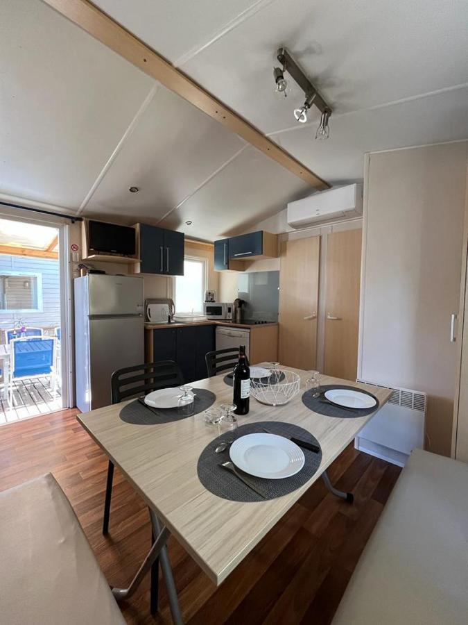 Mobil Home 8 Personnes Camping L'Elysee Vagues Oceanes Ле-Гро-дю-Руа Экстерьер фото
